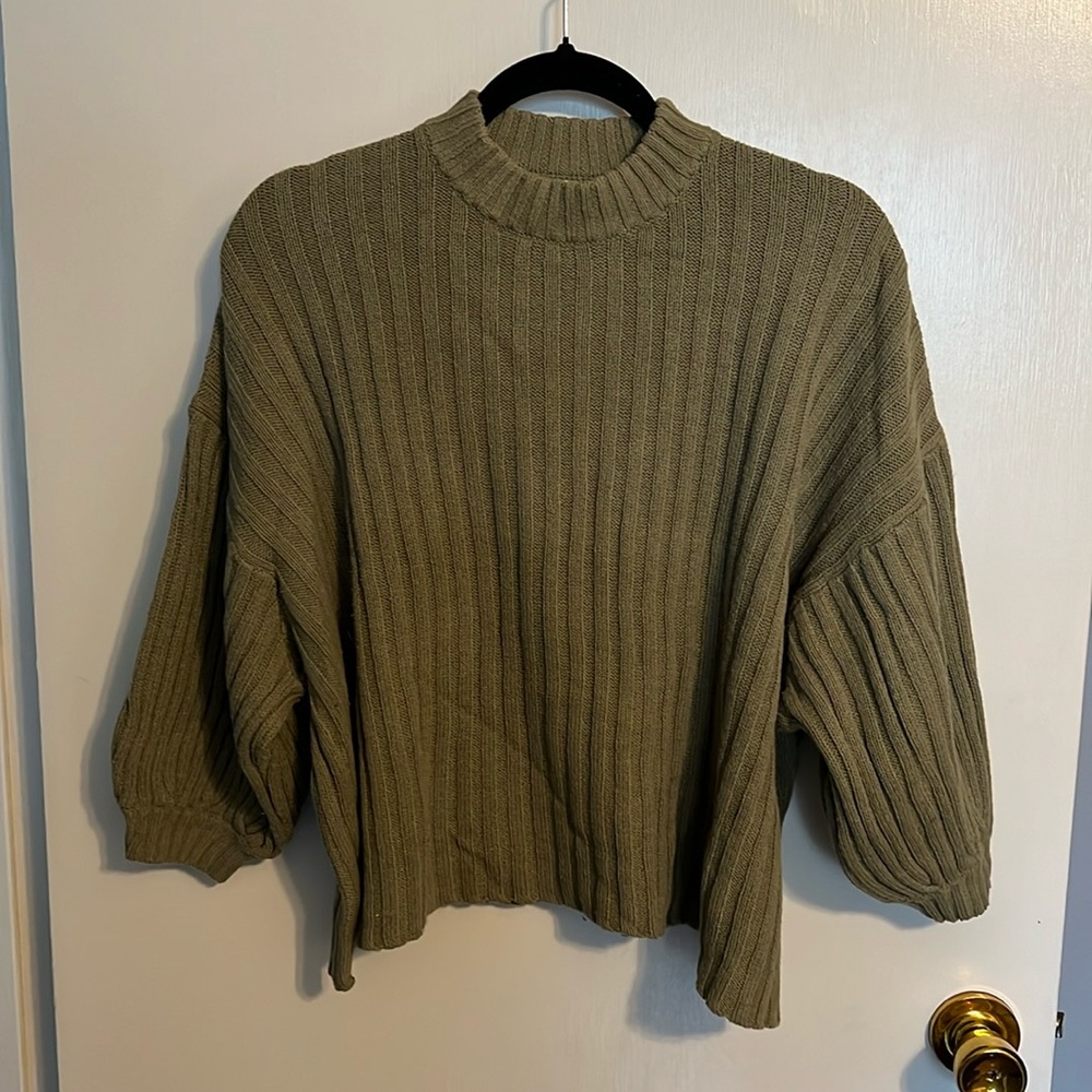 Urban Outfitters Cropped Mock Neck Sweater